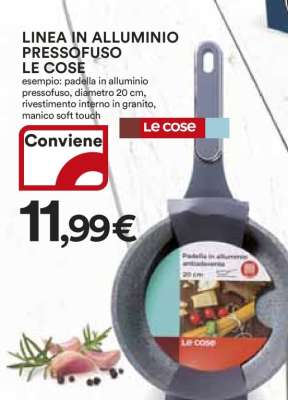 LINEA IN ALLUMINIO PRESSOFUSO LE COSE