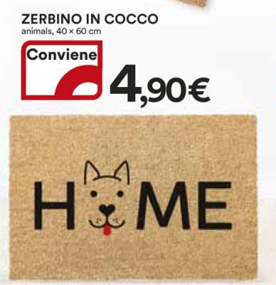 ZERBINO IN COCCO