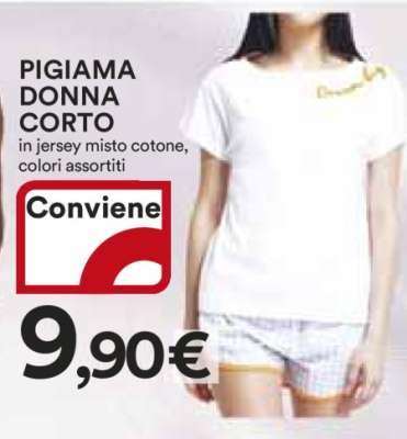 PIGIAMA DONNA CORTO