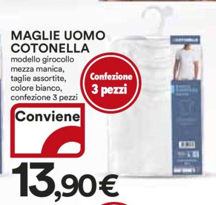 MAGLIE UOMO COTONELLA