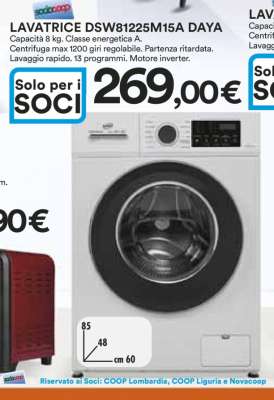 LAVATRICE DSW81225M15A DAYA