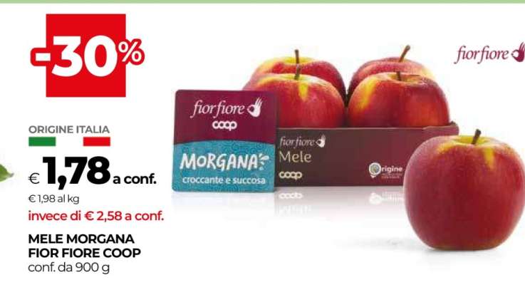 Mele Morgana Fior Fiore Coop