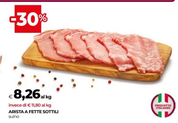 ARISTA A FETTE SOTTILI