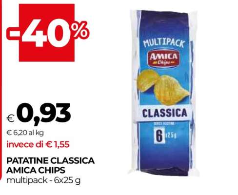 PATATINE CLASSICA AMICA CHIPS