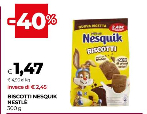 Biscotti Nesquik Nestlé