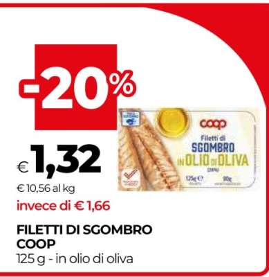 FILETTI DI SGOMBRO COOP