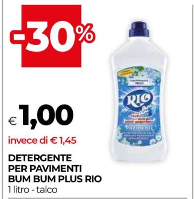 DETERGENTE PER PAVIMENTI BUM BUM PLUS RIO