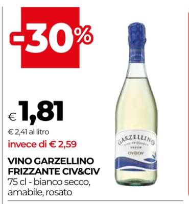VINO GARZELLINO FRIZZANTE CIV&CIV