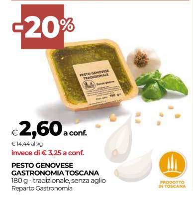 PESTO GENOVESE GASTRONOMIA TOSCANA