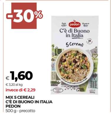 MIX 5 CEREALI C’È DI BUONO IN ITALIA PEDON
