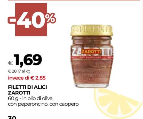 FILETTI DI ALICI ZAROTTI