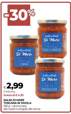 SALSA DI MARE TOSCANA IN TAVOLA