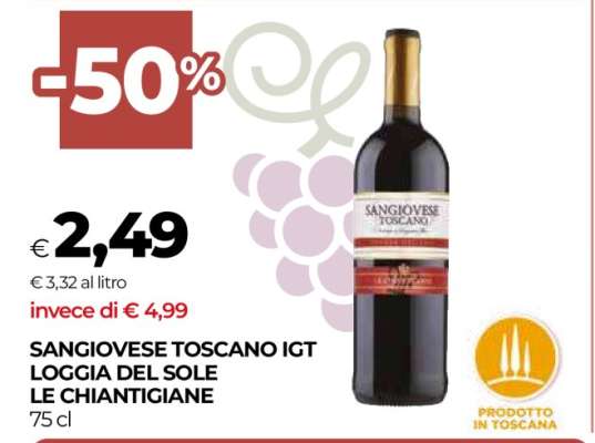 Sangiovese Toscano IGT Loggia del Sole Le Chiantigiane