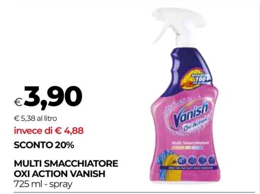 MULTI SMACCHIATORE OXI ACTION VANISH