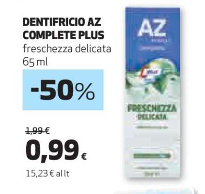 DENTIFRICIO AZ COMPLETE PLUS