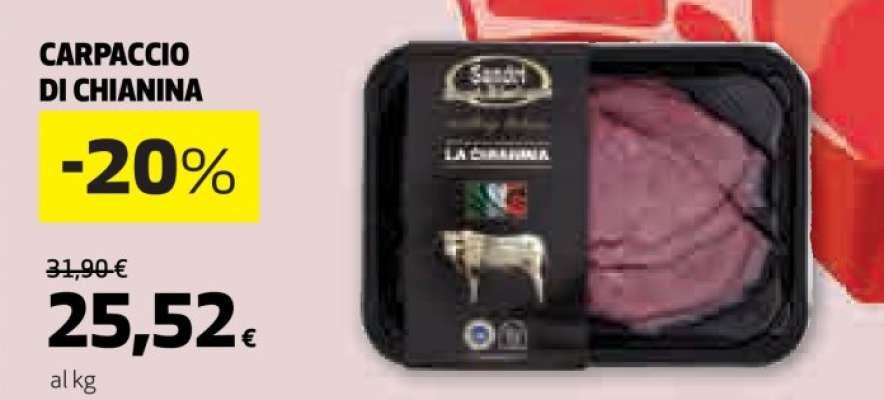 CARPACCIO DI CHIANINA