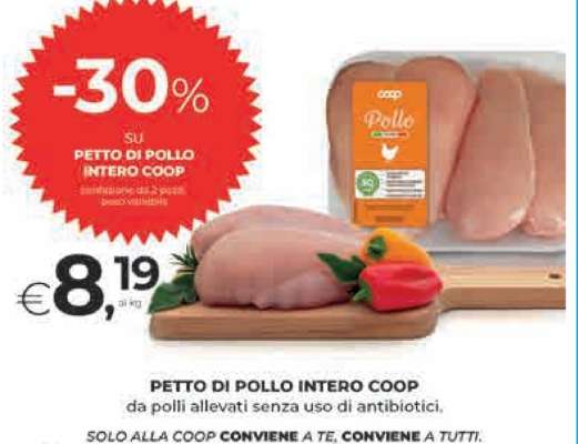 PETTO DI POLLO INTERO COOP
