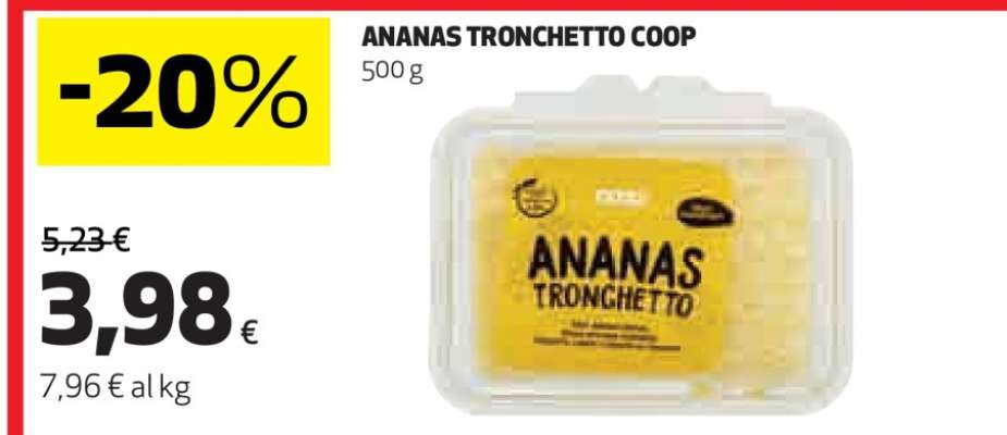 ANANAS TRONCHETTO COOP
