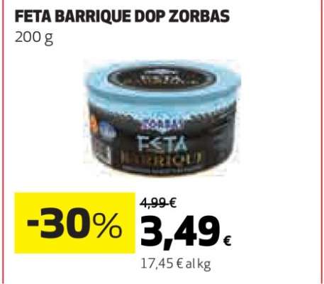 FETA BARRIQUE DOP ZORBAS