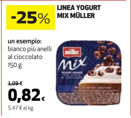 LINEA YOGURT MIX MÜLLER