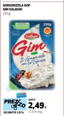 GORGONZOLA DOP GIM GALBANI