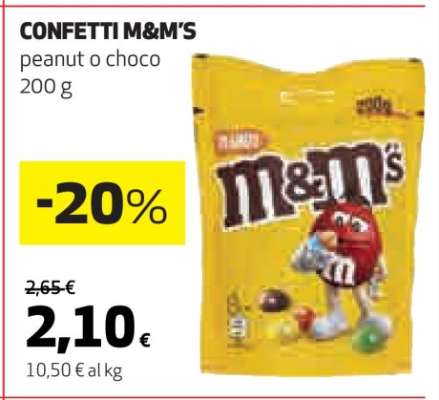 CONFETTI M&M’S