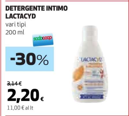 DETERGENTE INTIMO LACTACYD
