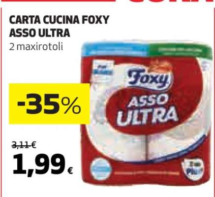 CARTA CUCINA FOXY ASSO ULTRA