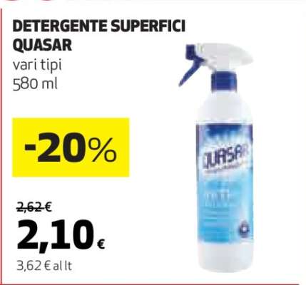 Detergente Superfici Quasar