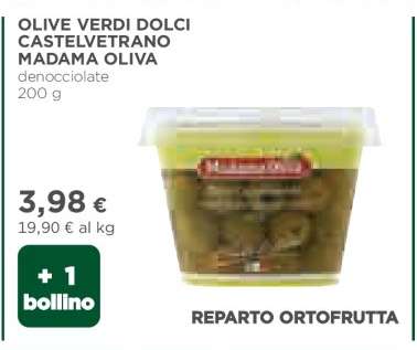 OLIVE VERDI DOLCI CASTELVETRANO MADAMA OLIVA