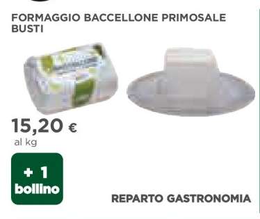 FORMAGGIO BACCELLONE PRIMOSALE BUSTI