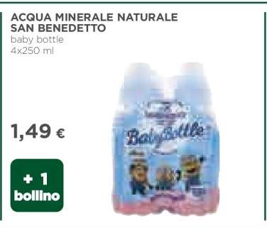 ACQUA MINERALE NATURALE SAN BENEDETTO