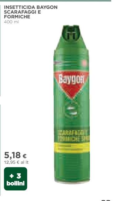 INSETTICIDA BAYGON SCARAFAGGI E FORMICHE