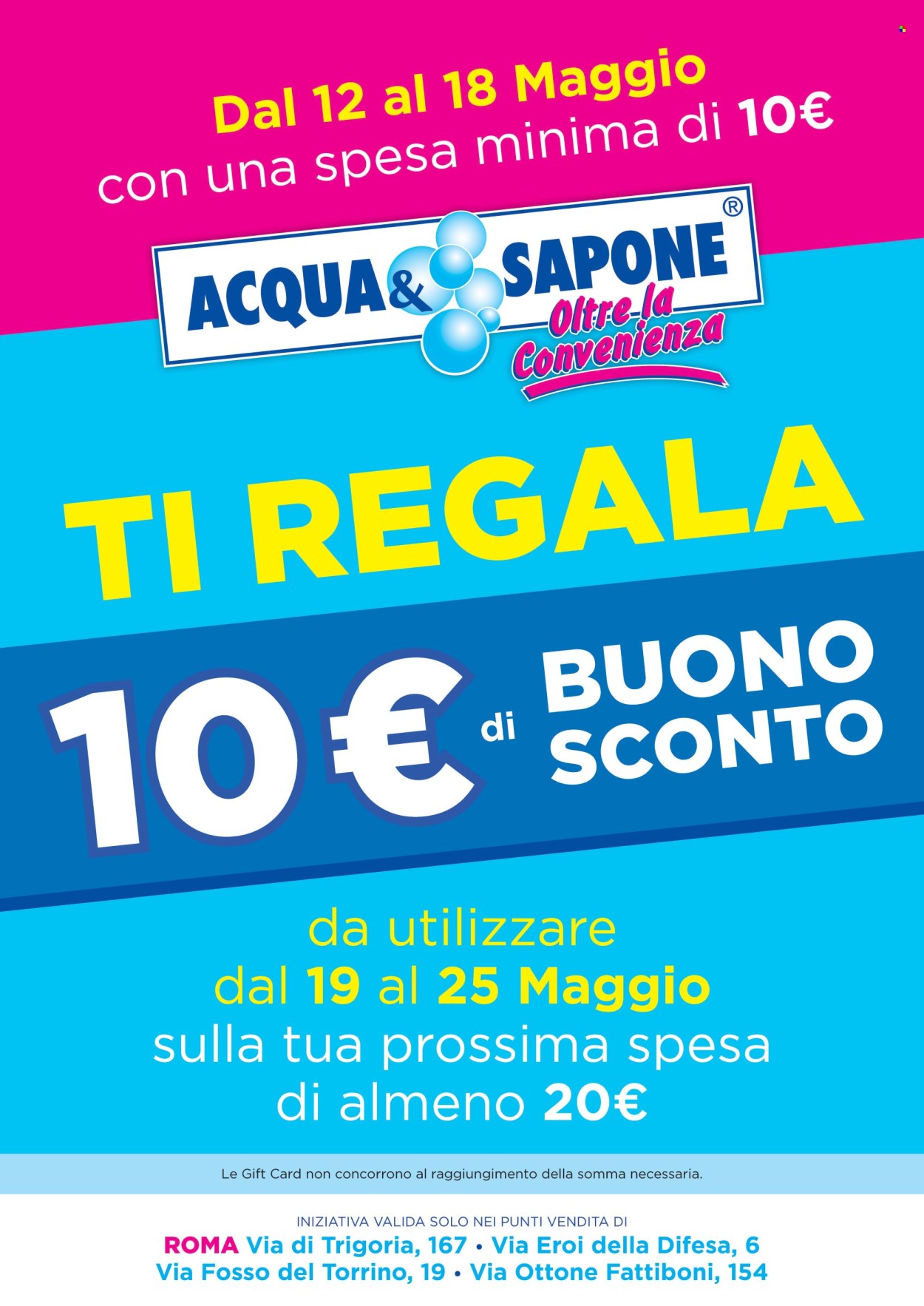 Volantino Acqua & Sapone - 12/5/2025 - 18/5/2025. Pagina 1