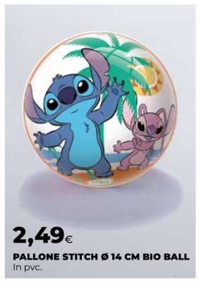 PALLONE STITCH Ø 14 CM BIO BALL