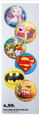 PALLONE IN PVC Ø 23 CM