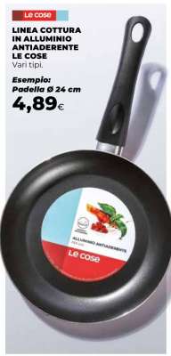LINEA COTTURA IN ALLUMINIO ANTIADERENTE LE COSE