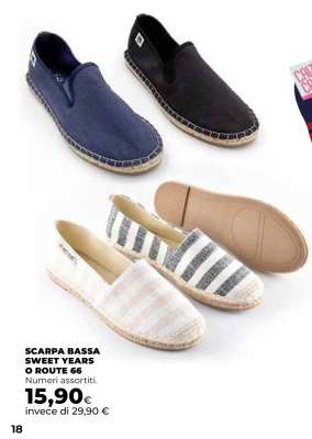SCARPA BASSA SWEET YEARS O ROUTE 66