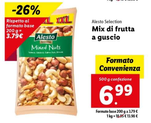 Alesto Selection Mix di frutta a guscio