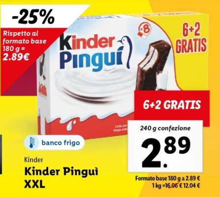 Kinder Pinguì XXL