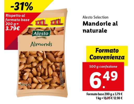 Alesto Selection Mandorle al naturale