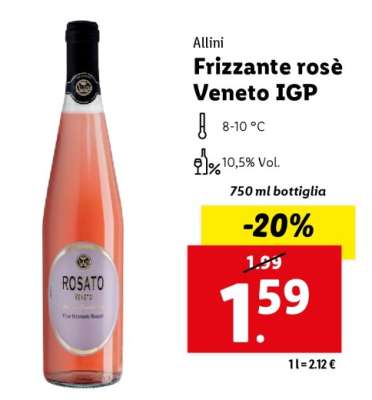 Allini Frizzante rosè Veneto IGP
