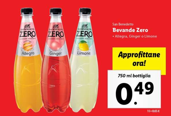 San Benedetto Bevande Zero