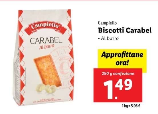 Campiello Biscotti Carabel