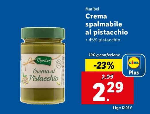 Maribel Crema spalmabile al pistacchio
