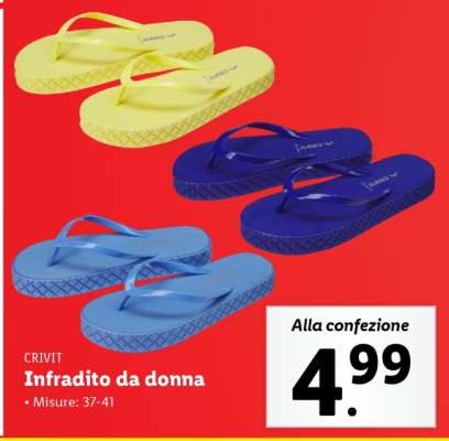 Infradito da donna