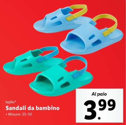 Sandali da bambino