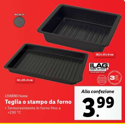 LIVARNO home Teglia o stampo da forno