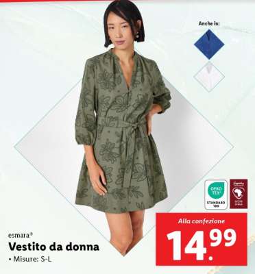 Vestito da donna