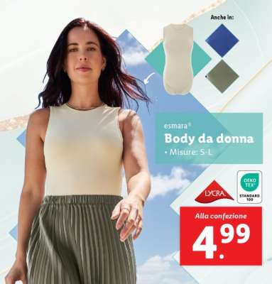 Body da donna